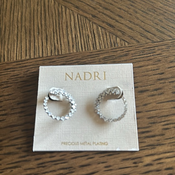 NADRI Tulle Gradient Hoop Earrings, $90 - Picture 5 of 6